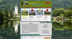 Desktop Screenshot of apartma-zvan.si